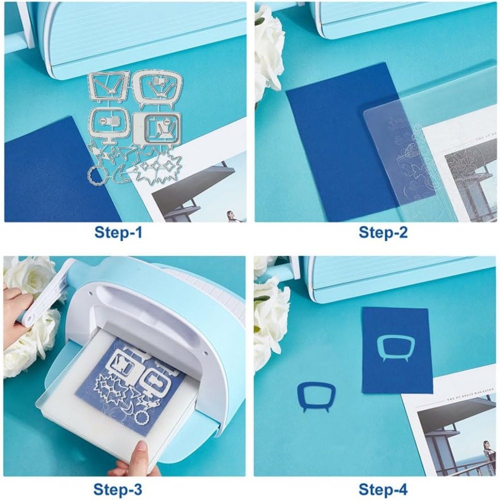 Retro TV Cutting Dies Stencils - đánh giá và giá Tap Die Set
