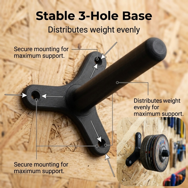 1Pcs Wall Mount Grinder Holder - đánh giá và giá Workshop Tools Holder