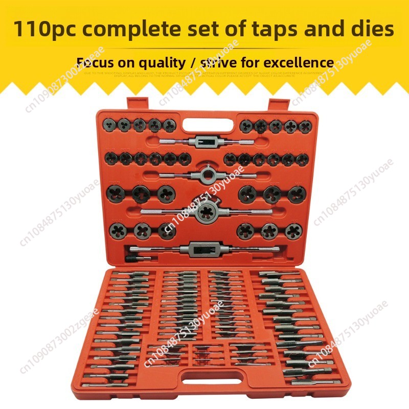 110pcs Bearing Steel Tap & Die - đánh giá và giá Tap Die Set