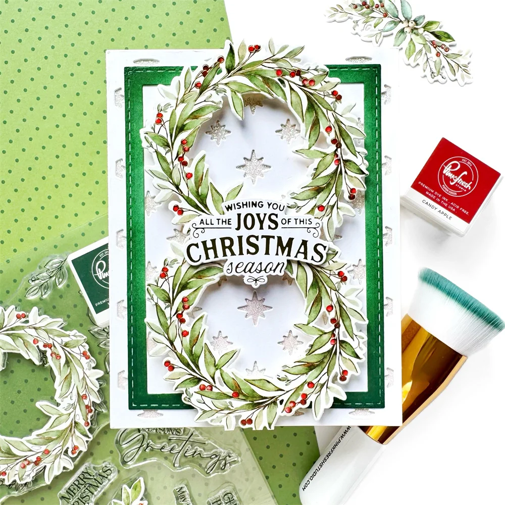 Merry Christmas Seasonal Sprig - đánh giá và giá Tap Die Set