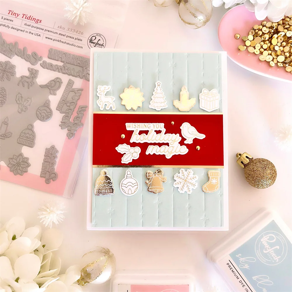 Merry Christmas Seasonal Sprig - đánh giá và giá Tap Die Set