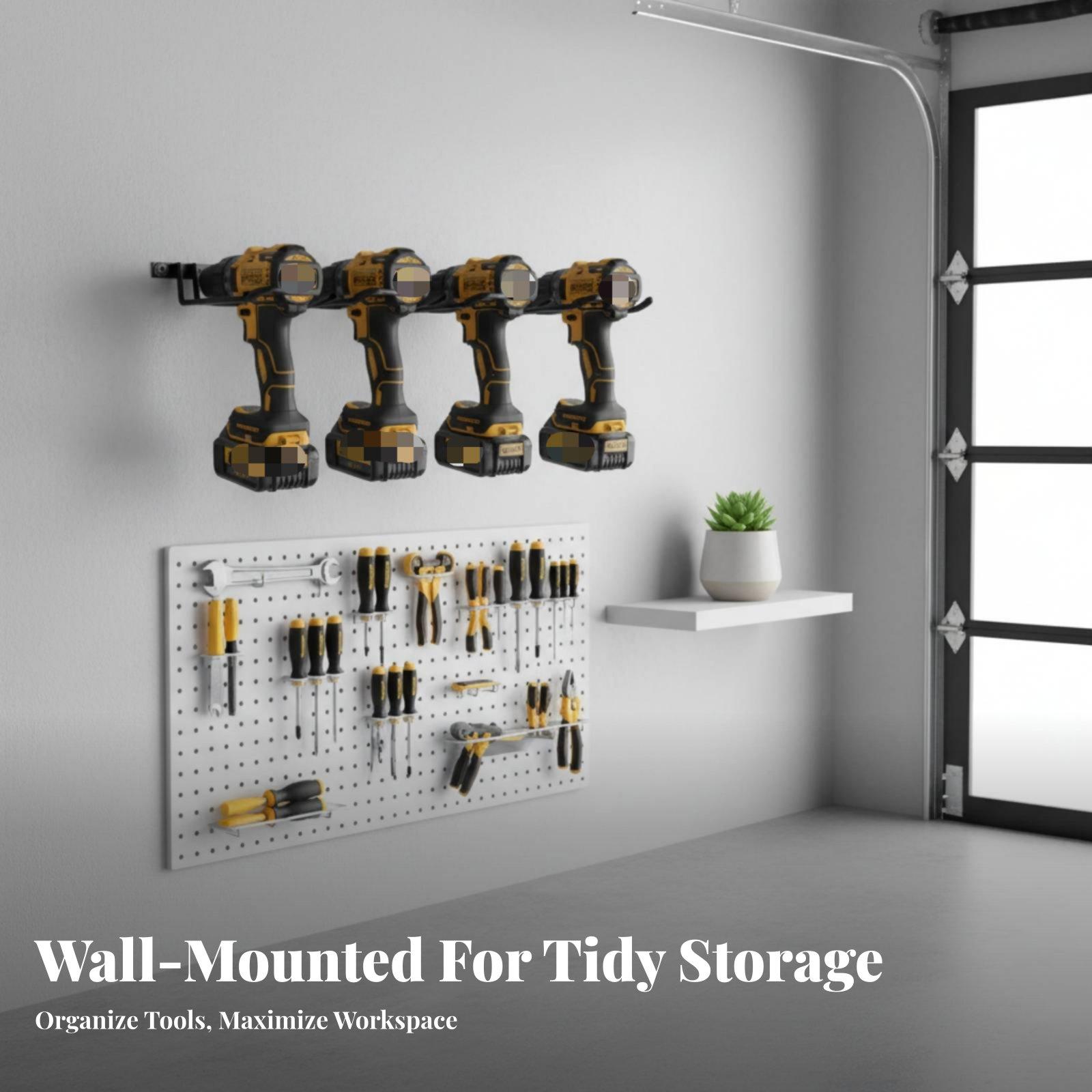 Wall Mounted Screwdriver Shelf - đánh giá và giá Workshop Tools Holder