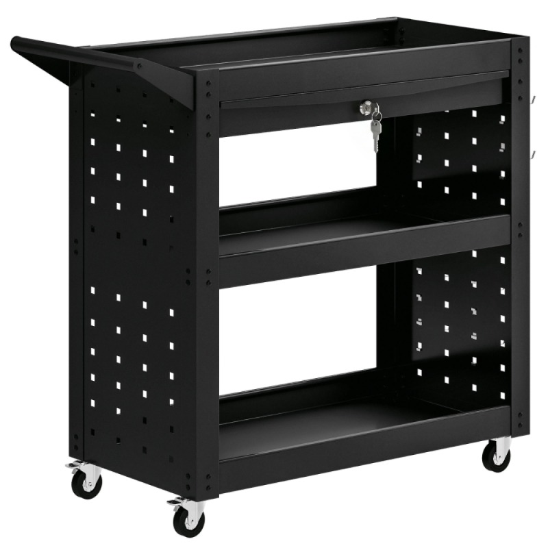 Tool cart with lockable wheels - đánh giá và giá Workshop Tools List
