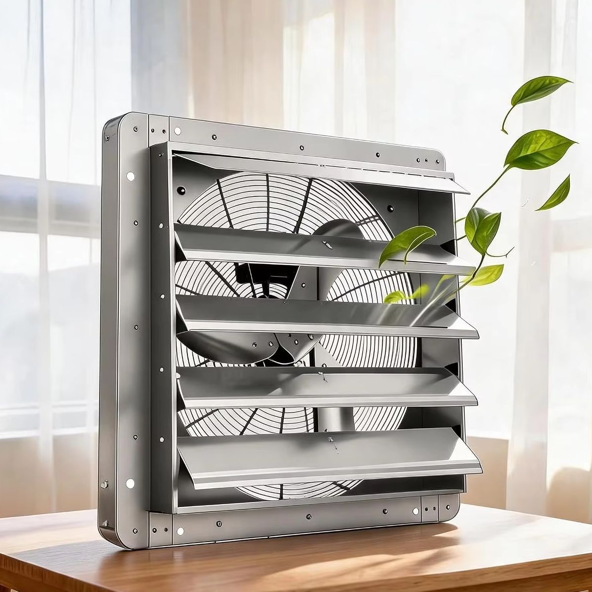 20 24 Inch Automatic Louver Ex - đánh giá và giá Workshop Tools Wall