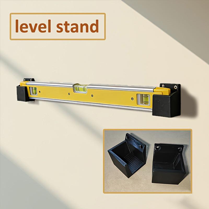 2PCS Spirit Level Wall Mount H - đánh giá và giá Workshop Tools Holder