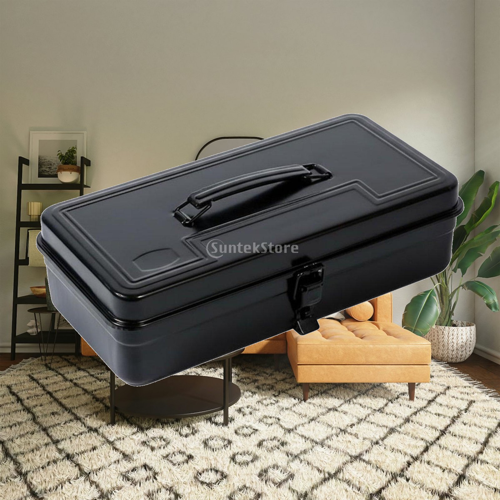 Iron Toolbox Thickened Mechani - đánh giá và giá Workshop Tools Organizer
